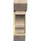Ekena Millwork Balboa Slat Rough Sawn Bracket w/ Offset Brace, Douglas Fir, 8"W x 26"D x 26"H BKT0806X26X26BOA06RDF - alternate 2